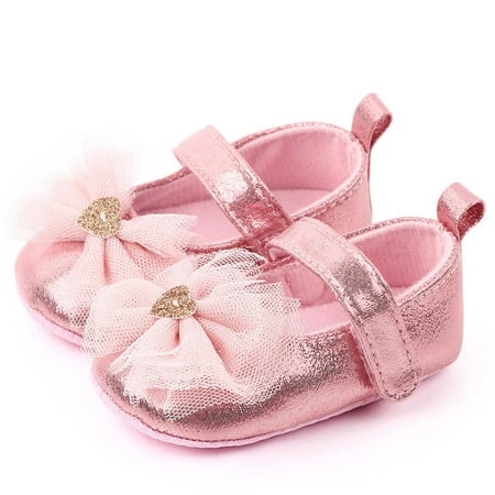 

〖CFXNMZGR〗Toddler Shoes Girl Baby Shoes Walkers Comfortable Fashion First Shoes Kid Butterfly-Knot Baby Shoes
