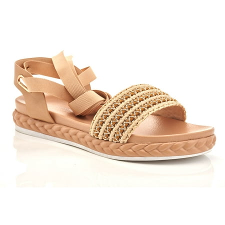 Flat Sandal for Women Heeled Open Toe Comfortable Flats for Women