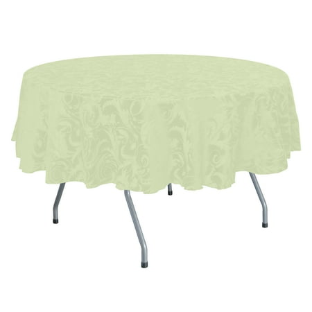 Ultimate Textile (3 Pack) Damask Melrose 72-Inch Round Tablecloth - Home Dining Collection - Floral Leaf Scroll Jacquard Design Ivory Cream
Ultimate Textile (3 Pack) Damask Melrose 72-Inch Round Tablecloth - Home Dining Collection - Floral Leaf Scroll Jacquard Design Ivory Cream
