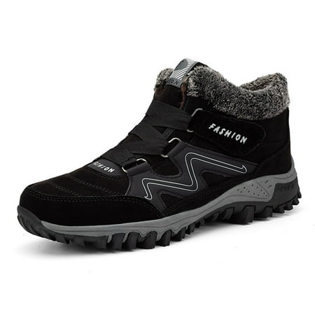 Plus Fleece Warm Shoes Men and Women Thick High-Top Hiking Shoes Winter Sports Shoes
Plus Fleece Warm Shoes Men and Women Thick High-Top Hiking Shoes Winter Sports Shoes