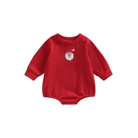 Eyicmarn Baby Boys Girls Christmas Romper Long Sleeve Crew Neck Santa/Tree/Elk Bodysuit for Casual Daily
Eyicmarn Baby Boys Girls Christmas Romper Long Sleeve Crew Neck Santa/Tree/Elk Bodysuit for Casual Daily