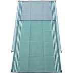 Fireside Patio Mats Patio/RV Mat, 9' x 12', Hawaiian Blue - Walmart.com