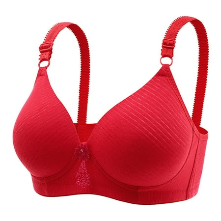 Underwear Women Woman s Embroidered Glossy Comfortable Breathable Bra No Rims No rims gather comfortable breathable underwear daily bra (order note is packaged separately) daily bra red XL-42/
Underwear Women Woman s Embroidered Glossy Comfortable Breathable Bra No Rims No rims gather comfortable breathable underwear daily bra (order note is packaged separately) daily bra red XL-42/