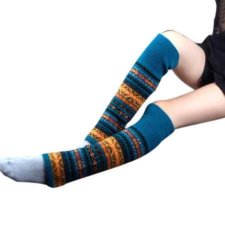 JHDONG Loose Socks Knitting Warm Acrylic Fiber Stretch Bohemia Style Socks for Daily Life
JHDONG Loose Socks Knitting Warm Acrylic Fiber Stretch Bohemia Style Socks for Daily Life