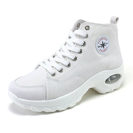 Women s Air Cushion Sole High Top Sneakers Casual Canvas Walking Shoes Women s Footwear
Women s Air Cushion Sole High Top Sneakers Casual Canvas Walking Shoes Women s Footwear