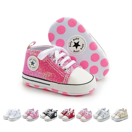 HsdsBebe Baby Girls Boys Shoes Infant Canvas High-Top Ankle Sneakers for Newborn 0-18M
HsdsBebe Baby Girls Boys Shoes Infant Canvas High-Top Ankle Sneakers for Newborn 0-18M