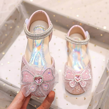 8QIDA Sandals with Back Strap Girl Girls Sandals Fashion New Pattern Cute Bow Decoration Love Bright Diamond Versatile Flat Bottom Comfortable Hook Loop Shoes 30
8QIDA Sandals with Back Strap Girl Girls Sandals Fashion New Pattern Cute Bow Decoration Love Bright Diamond Versatile Flat Bottom Comfortable Hook Loop Shoes 30