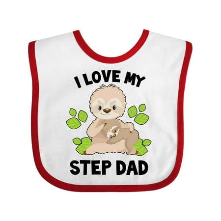 Inktastic Cute Sloth I Love My Step Dad with Green Leaves Gift Baby Boy or Baby Girl Bib
Inktastic Cute Sloth I Love My Step Dad with Green Leaves Gift Baby Boy or Baby Girl Bib
