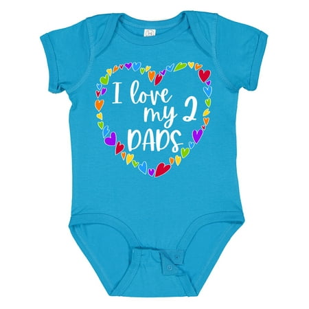 Inktastic I Love My Two Dads- Pride Rainbow Hearts Gift Baby Boy or Baby Girl Bodysuit
Inktastic I Love My Two Dads- Pride Rainbow Hearts Gift Baby Boy or Baby Girl Bodysuit