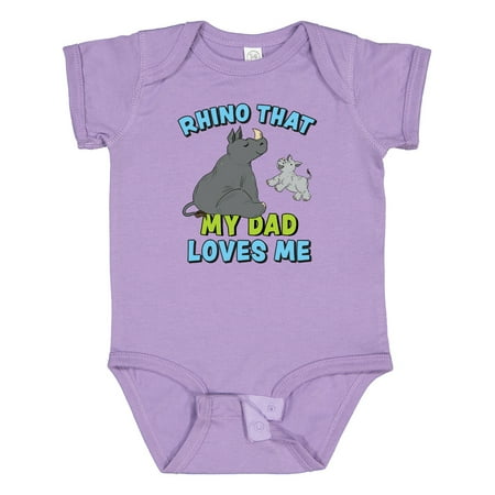 Inktastic Rhino That My Dad Loves Me with Cute Rhinos Gift Baby Boy or Baby Girl Bodysuit
Inktastic Rhino That My Dad Loves Me with Cute Rhinos Gift Baby Boy or Baby Girl Bodysuit