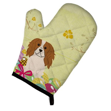 Easter Eggs Cavalier Spaniel Oven Mitt