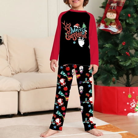 Pudcoco Cute Family Parent-child Christmas Pajamas Fashion Long Sleeve Round Neck Santa Print Tops Trousers Home Clothes Set
Pudcoco Cute Family Parent-child Christmas Pajamas Fashion Long Sleeve Round Neck Santa Print Tops Trousers Home Clothes Set