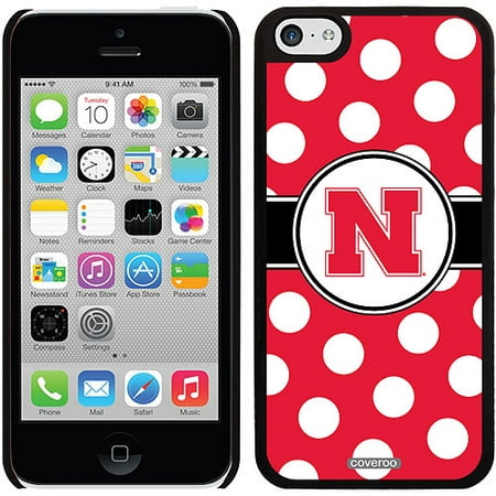 Nebraska Polka Dots Design on iPhone 5c Thinshield Snap-On Case by Coveroo
