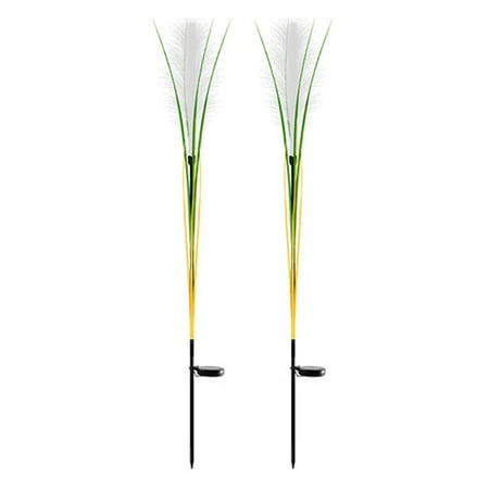 Kotyreds 2pcs/Set Solar Phragmites Ground Light Simulated Lawn Lamp for Home Garden (A)
Kotyreds 2pcs/Set Solar Phragmites Ground Light Simulated Lawn Lamp for Home Garden (A)
