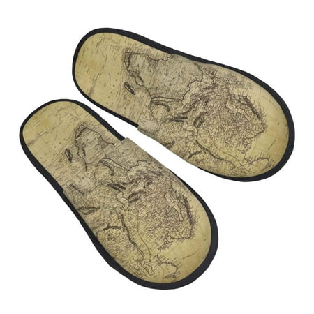 Ocsxa Mens Womens Cozy Memory Foam Scuff Slippers Slip On Warm House Shoes Indoor/Outdoor-Vintage World Map
Ocsxa Mens Womens Cozy Memory Foam Scuff Slippers Slip On Warm House Shoes Indoor/Outdoor-Vintage World Map