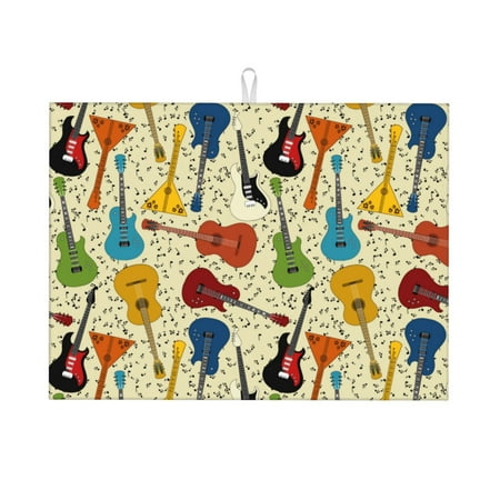 Ocsxa Different Kind Of Guitars Dish Drying Mat for Kitchen Counter Coffee Bar Coffee Station Accessories Absorbent Coffee Mat Kitchen Drying Mat Easy Clean 18x24 Inch
Ocsxa Different Kind Of Guitars Dish Drying Mat for Kitchen Counter Coffee Bar Coffee Station Accessories Absorbent Coffee Mat Kitchen Drying Mat Easy Clean 18x24 Inch
