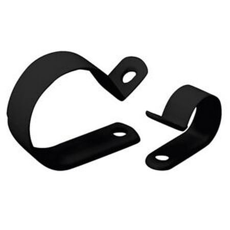 Gardner Bender 3/4 in. D Light Weight Black Plastic Cable Clamp 6 pack