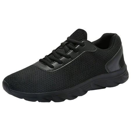 Fauean Shoes for Men Simple Fashion Mesh Breathable Comfortable Non Slip Lace up Shoes Black Size 44
Fauean Shoes for Men Simple Fashion Mesh Breathable Comfortable Non Slip Lace up Shoes Black Size 44