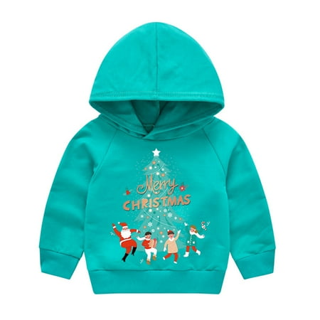 LYMAYTER Boys Girls Christmas Hoodie for Kids Toddler Print Long Sleeve Pullover Shirt Spring Fall Casual Hooded Shirt for 2-8 Y
LYMAYTER Boys Girls Christmas Hoodie for Kids Toddler Print Long Sleeve Pullover Shirt Spring Fall Casual Hooded Shirt for 2-8 Y
