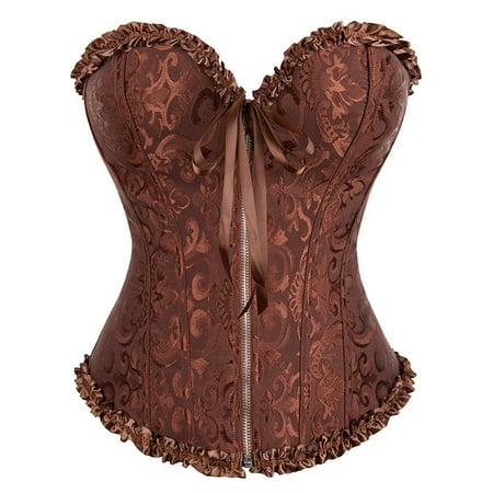 EHTMSAK Lace Bow Waist Training Body Shaper for Women Seamless Tummy Control Shapewear Corsets Coffee 2XL
EHTMSAK Lace Bow Waist Training Body Shaper for Women Seamless Tummy Control Shapewear Corsets Coffee 2XL