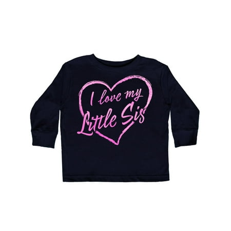 Inktastic I Love My Little Sis in Pink Chalk Heart Gift Toddler Boy or Toddler Girl Long Sleeve T-Shirt
Inktastic I Love My Little Sis in Pink Chalk Heart Gift Toddler Boy or Toddler Girl Long Sleeve T-Shirt