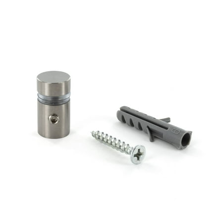 Sign Standoff 1/2 Diameter x 1/2 Barrel Length Brushed Stainless Finish Eco Lock Series Tamper Proof Standoff Pack of 20 by Outwater
Sign Standoff 1/2 Diameter x 1/2 Barrel Length Brushed Stainless Finish Eco Lock Series Tamper Proof Standoff Pack of 20 by Outwater