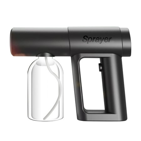 PTJKU Blue Light Humidification Spray Dualpurposegun Wireless USB Charging Handheld Sprayer Artifact Available In Black Or White Black
PTJKU Blue Light Humidification Spray Dualpurposegun Wireless USB Charging Handheld Sprayer Artifact Available In Black Or White Black