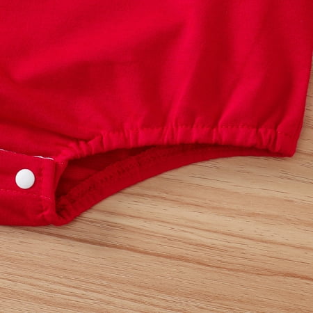 Gubotare Baby Rompers Baby Girl Fall Winter Outfits Ribbed Knit Floral Romper Ruffle Suspender Shorts with Headband 2Pcs Clothes Set Red 3-6 Months
Gubotare Baby Rompers Baby Girl Fall Winter Outfits Ribbed Knit Floral Romper Ruffle Suspender Shorts with Headband 2Pcs Clothes Set Red 3-6 Months