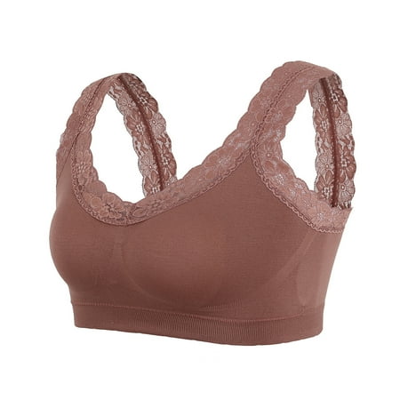 Womens Bras Clearance Under $5 Women s Lace Vest-Style Tube Top Back Wrap And Chest Underwear