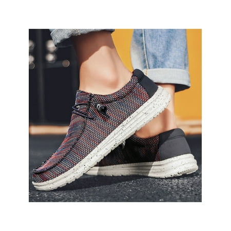 Woobling Men s Casual Slip-on Loafers Shoes Vintage Shoes Comfortable Lightweight Flat Boat Shoes
Woobling Men s Casual Slip-on Loafers Shoes Vintage Shoes Comfortable Lightweight Flat Boat Shoes