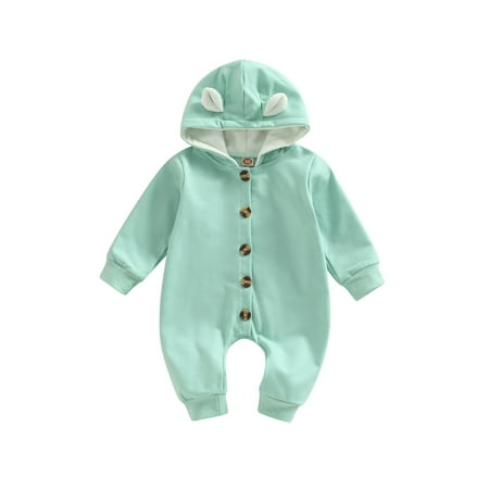 Ma&Baby Toddler Baby Girls Boys Jumpsuit Unisex Infants Long Sleeve Button Full-Length Rabbit Ear Hood Romper
Ma&Baby Toddler Baby Girls Boys Jumpsuit Unisex Infants Long Sleeve Button Full-Length Rabbit Ear Hood Romper
