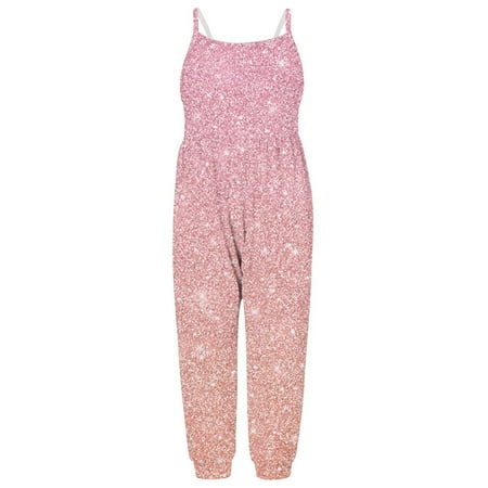 Toddler Baby Girl Jumpsuit One Piece Gradient Printed Sleeveless Strap Romper Harem Pant with Pockets Summer Outfit Clothes(Pink 4-5 Years)
Toddler Baby Girl Jumpsuit One Piece Gradient Printed Sleeveless Strap Romper Harem Pant with Pockets Summer Outfit Clothes(Pink 4-5 Years)