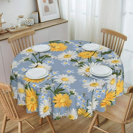 WISH TREE Bohemian Boho Mandala Floral Round Tablecloth Dining Wipeable Table Cloth Cover for Holiday Home Picnic Party Wedding Buffet Parties Camping
WISH TREE Bohemian Boho Mandala Floral Round Tablecloth Dining Wipeable Table Cloth Cover for Holiday Home Picnic Party Wedding Buffet Parties Camping