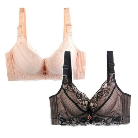 uikmnh Bras for Women Women s Plus Size Adjustable Sports Extra-Elastic Breathable Lace Trim Bra Women Athletic Black 1PCS & Beige 1PCS
uikmnh Bras for Women Women s Plus Size Adjustable Sports Extra-Elastic Breathable Lace Trim Bra Women Athletic Black 1PCS & Beige 1PCS