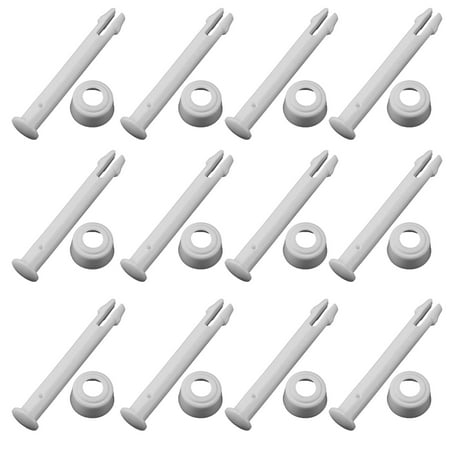 12 Pcs Pool Joint Pins & Rubber Seals for Metal & Prism Frame Pools Easy to Use