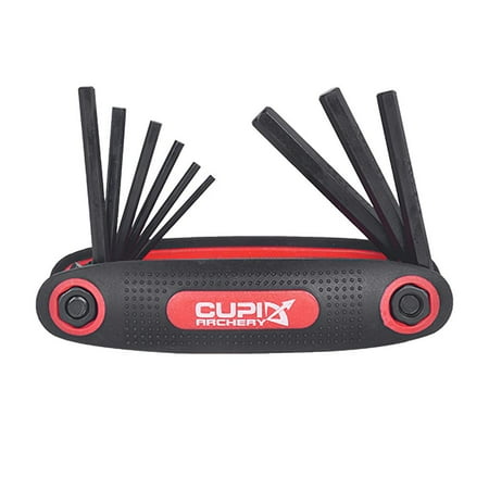 9 in 1 Folding Hex Key Set Metric Aluminum Allen Wrench Multi-Purposes Hex Key Tool Non-Slip for Construction Home Decoration
9 in 1 Folding Hex Key Set Metric Aluminum Allen Wrench Multi-Purposes Hex Key Tool Non-Slip for Construction Home Decoration