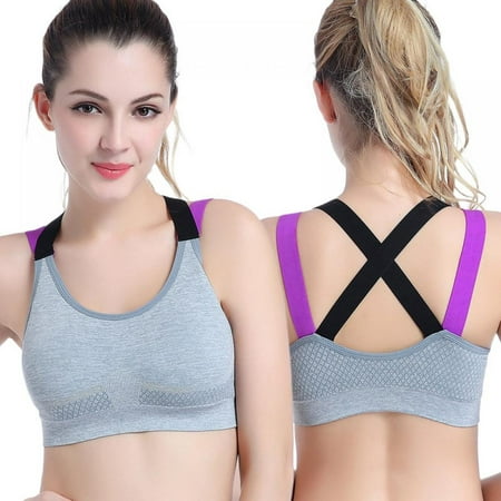 Womens Sports Bra High Impact Support Strappy Sports Bras Workout Yoga Bra Criss Cross Back Bras for Women S-XL
Womens Sports Bra High Impact Support Strappy Sports Bras Workout Yoga Bra Criss Cross Back Bras for Women S-XL