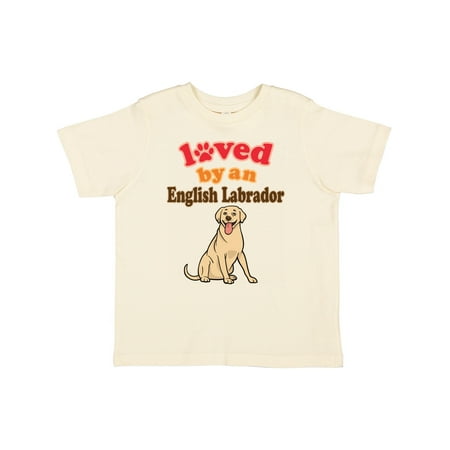 Inktastic English Labrador Dog Gift Gift Toddler Boy or Toddler Girl T-Shirt