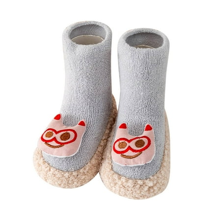 NIUREDLTD Toddle Footwear Winter Toddler Shoes Soft Bottom Indoor Non Slip Warm Floor Bow Socks Shoes Size 13
NIUREDLTD Toddle Footwear Winter Toddler Shoes Soft Bottom Indoor Non Slip Warm Floor Bow Socks Shoes Size 13