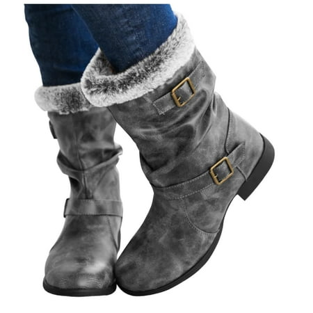 Alueeu Women s Mid-Calf Boots Middle Women s Ankle Slipon Thermal Casual Winter Boots Breathable Warm Fashion Low Heels Boots Shoes Women s Boots
Alueeu Women s Mid-Calf Boots Middle Women s Ankle Slipon Thermal Casual Winter Boots Breathable Warm Fashion Low Heels Boots Shoes Women s Boots