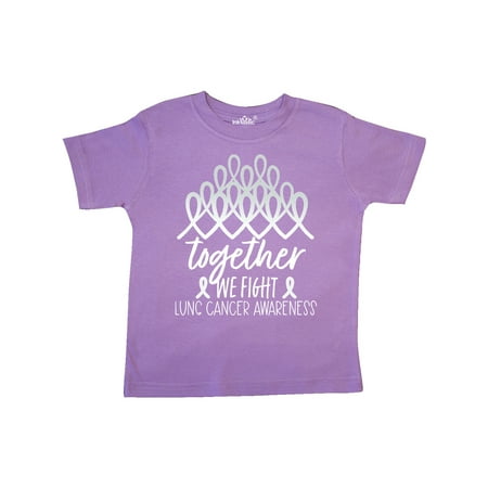 Inktastic Together We Fight Lung Cancer Awareness Gift Toddler Boy or Toddler Girl T-Shirt
Inktastic Together We Fight Lung Cancer Awareness Gift Toddler Boy or Toddler Girl T-Shirt