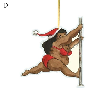 Limei Christmas Pendant Decorative Easy to Hang Excellent Xmas Tree Funny Posture Hanging Pendant
Limei Christmas Pendant Decorative Easy to Hang Excellent Xmas Tree Funny Posture Hanging Pendant