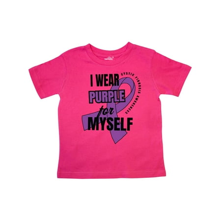 Inktastic I Wear Purple For Myself Cystic Fibrosis Awareness Gift Toddler Boy or Toddler Girl T-Shirt
Inktastic I Wear Purple For Myself Cystic Fibrosis Awareness Gift Toddler Boy or Toddler Girl T-Shirt