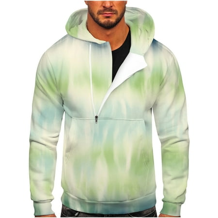 Juebong Business Dressy Mens Tops Men Casual Sports Fitness Pullover Hooded Half-Zip Gradient Print Sweatshirt
Juebong Business Dressy Mens Tops Men Casual Sports Fitness Pullover Hooded Half-Zip Gradient Print Sweatshirt