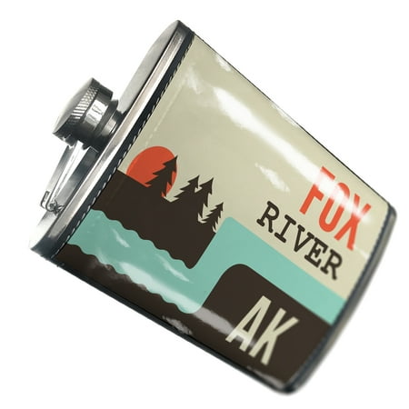 NEONBLOND Flask USA Rivers Fox River - Alaska