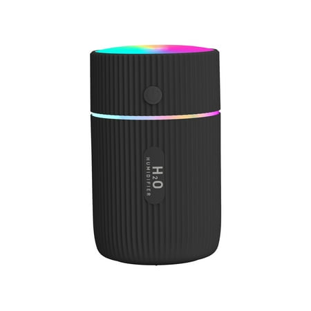 Chueow Portable Mini Humidifier 220ml Cool Mist Humidifier With Night Light