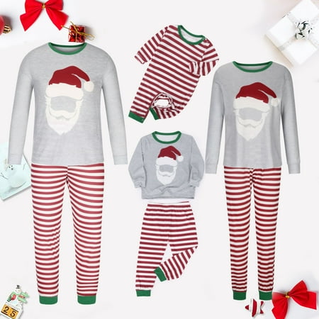 YYDGH Christmas Pajamas for Family Matching Set Santa Claus Print Stripe Christmas Pajamas Set PJS Holiday Xmas Family Jammies Sleepwear
YYDGH Christmas Pajamas for Family Matching Set Santa Claus Print Stripe Christmas Pajamas Set PJS Holiday Xmas Family Jammies Sleepwear