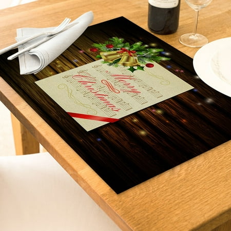 Kgfrsd Clearance Item Christmas Decorations Christmas Table Placemats Christmas Rustic Vintage Washable Table Mats Placemats
Kgfrsd Clearance Item Christmas Decorations Christmas Table Placemats Christmas Rustic Vintage Washable Table Mats Placemats