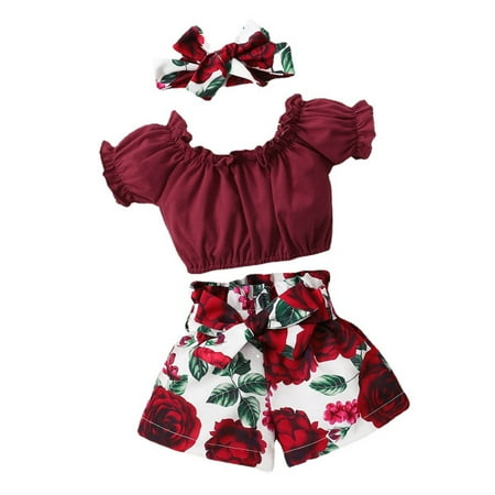 EHQJNJ 0-3 Month 4Th of July Outfit Girl Toddler Girls Short Sleeve T Shirt Tops Floral Prints Shorts Headbands Outfits 4Th of July Baby Outfit Toddler Ballet Outfit Purple
EHQJNJ 0-3 Month 4Th of July Outfit Girl Toddler Girls Short Sleeve T Shirt Tops Floral Prints Shorts Headbands Outfits 4Th of July Baby Outfit Toddler Ballet Outfit Purple