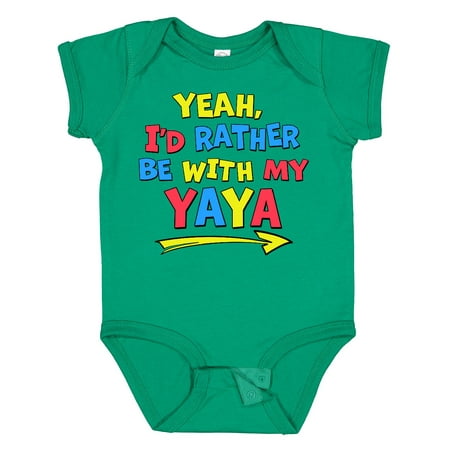 Inktastic Yeah I d Rather Be with My Yaya in Red Yellow and Blue Gift Baby Boy or Baby Girl Bodysuit
Inktastic Yeah I d Rather Be with My Yaya in Red Yellow and Blue Gift Baby Boy or Baby Girl Bodysuit